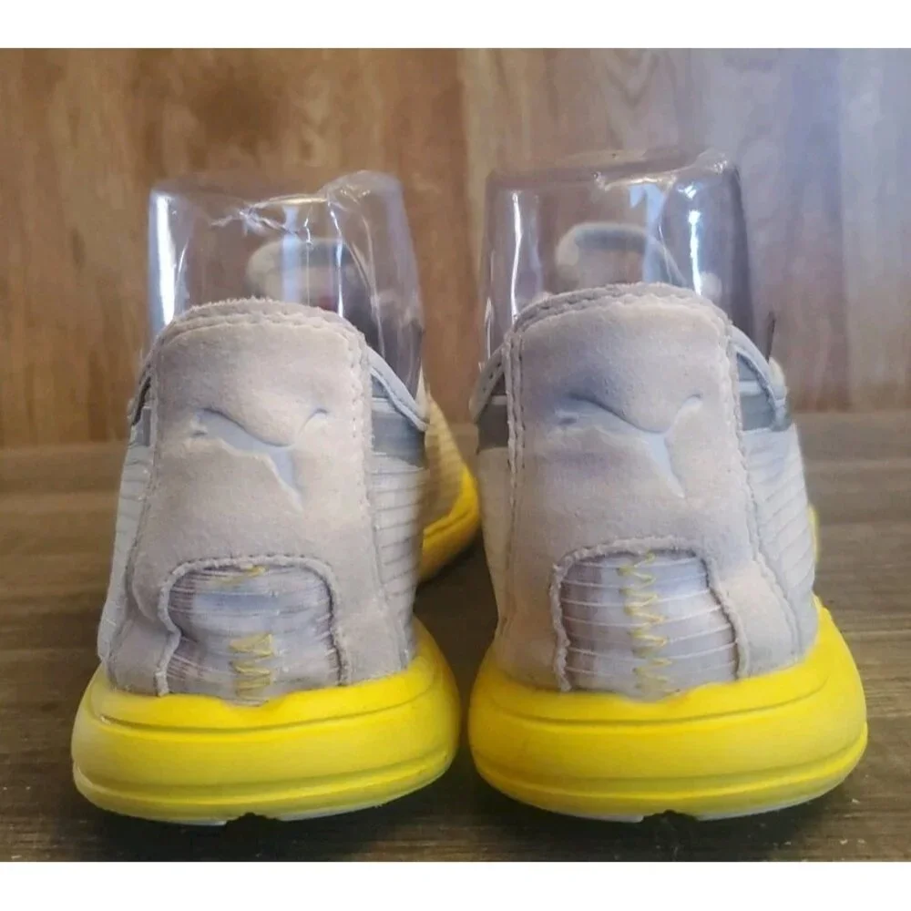 Puma Eco OrthoLite Shoes Sneakers Womens Size 7 Gray‎ Yellow